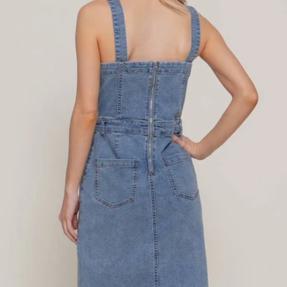 NWT Western Denim Jean Dress - Picture 3 of 4